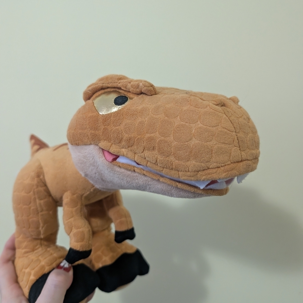 Brown Dinosaur Plush Toy - Picture 5 of 9